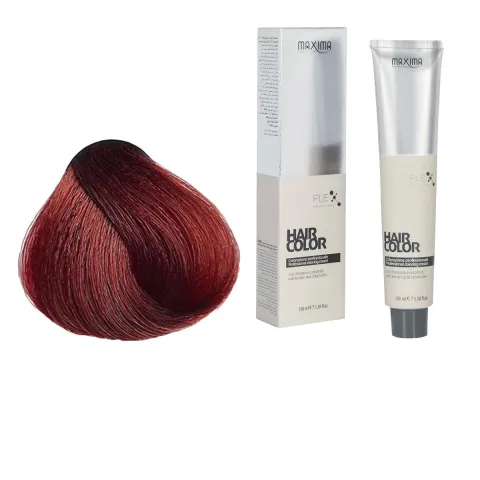 Vopsea profesionala de par, 6.6 Blond roscat inchis, MAXIMA, 100ml