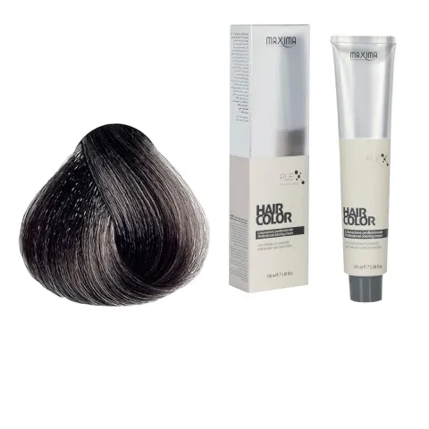 Vopsea profesionala de par, 7.11 Blond cenusiu intens, MAXIMA, 100ml