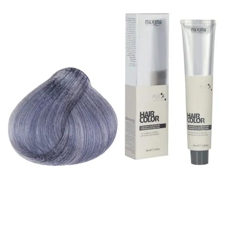Vopsea profesionala de par Maxima, 8 Metalic Stone blue, 100 ml