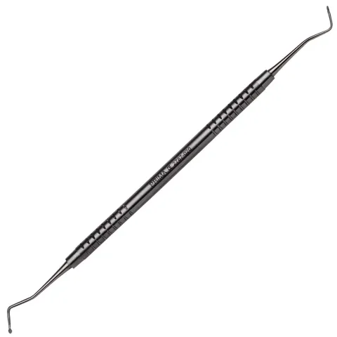 Instrument fir retractie gingivala PRIMA, 0.20mm distanta dinti, 2 capete rotunde Ø 1.5mm, lungime 12cm, otel inox