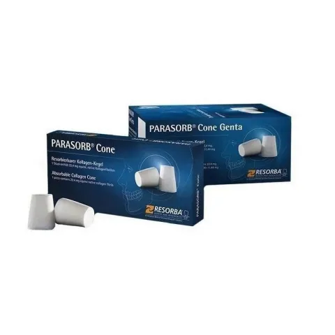 Conuri colagen si gentamicina Parasorb Cone Genta 10 bucati Resorba