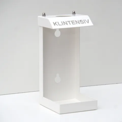 Klintensiv – Suport metalic pentru flacon patrat